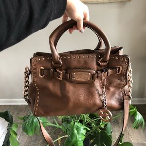AUTHENTIC Michael Kors leather bag/crossbody/tote